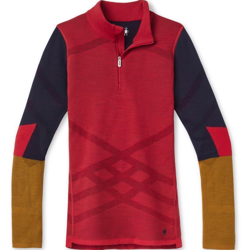 Intraknit Thermal Merino Base Layer Colorblock 1/4 Zip - Womens - Image 22