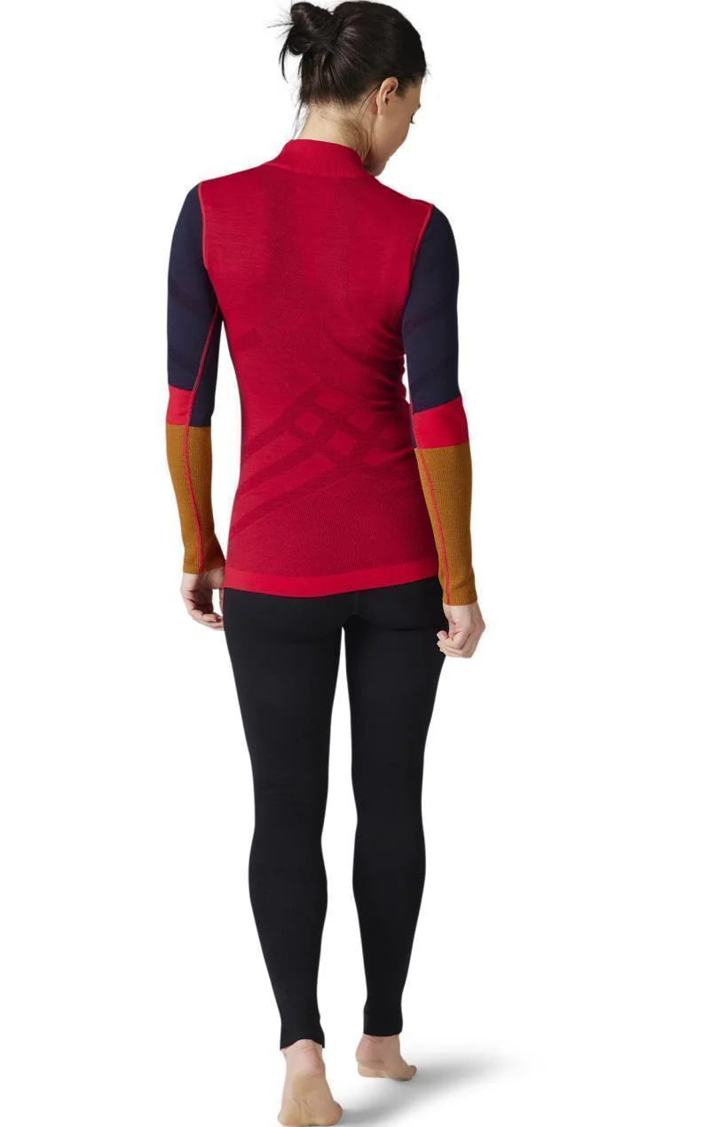 Intraknit Thermal Merino Base Layer Colorblock 1/4 Zip - Womens - Image 24