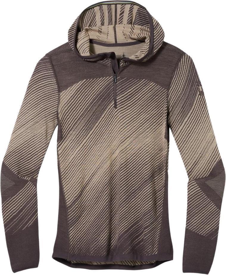 Intraknit Thermal Merino Base Layer Pattern 1/2 Zip Hoodie - Mens - Image 4