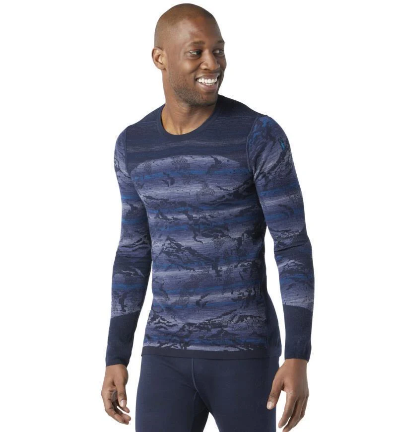 Intraknit Thermal Merino Base Layer Pattern Crew - Mens - Image 14