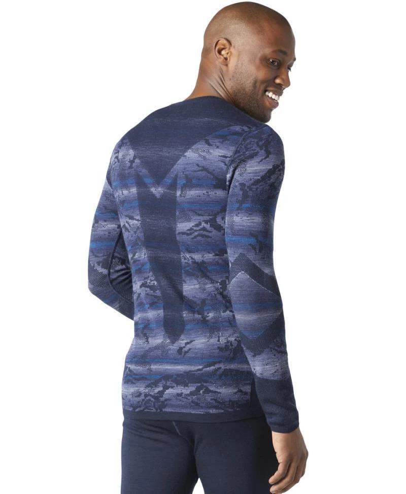 Intraknit Thermal Merino Base Layer Pattern Crew - Mens - Image 15