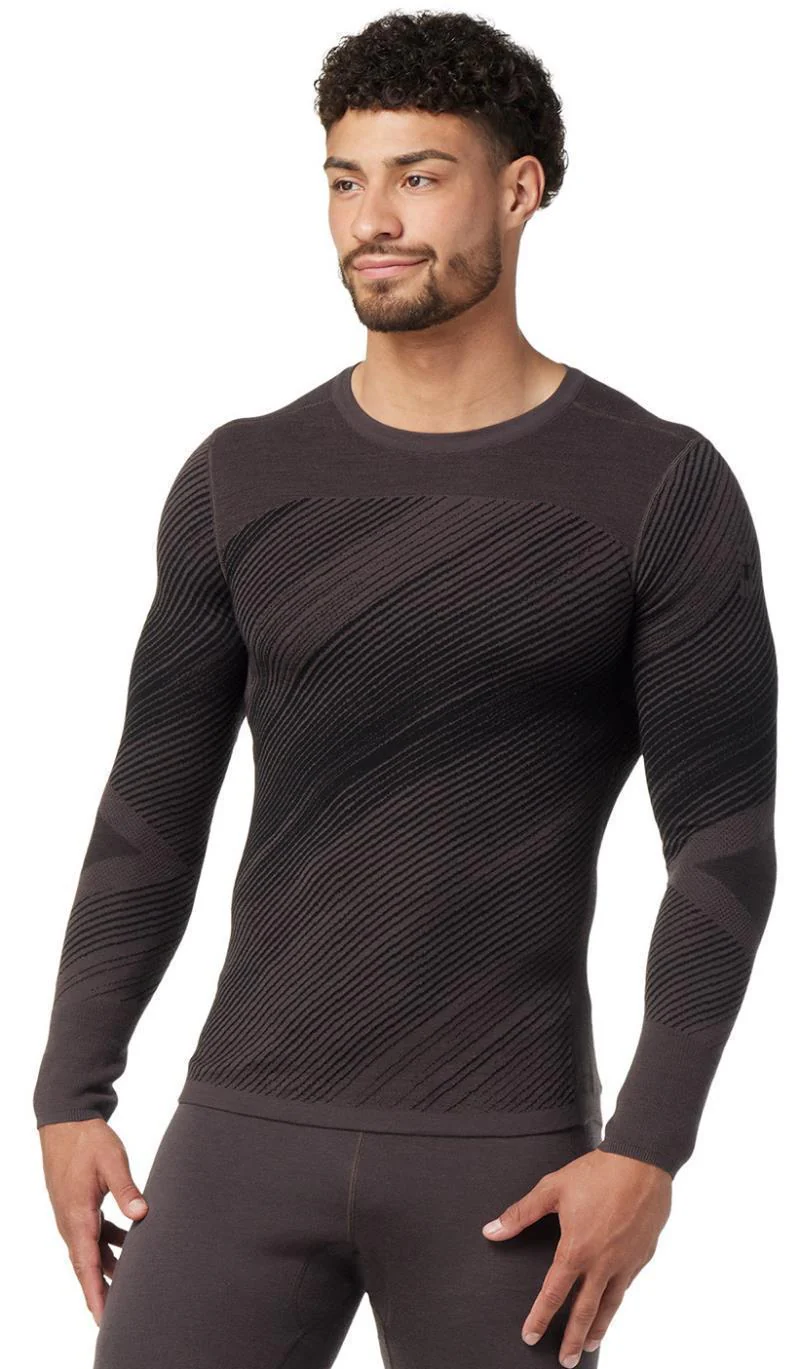 Intraknit Thermal Merino Base Layer Pattern Crew - Mens - Image 26