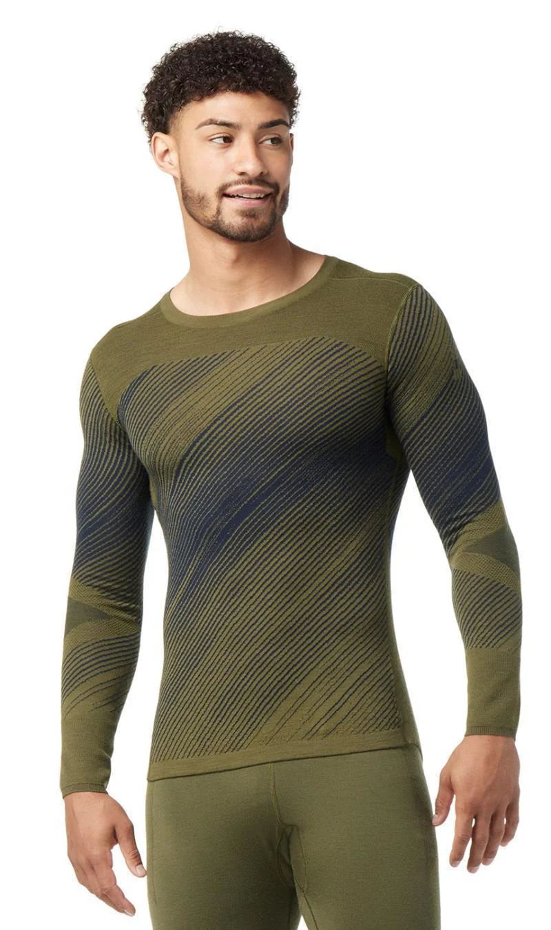 Intraknit Thermal Merino Base Layer Pattern Crew - Mens - Image 29