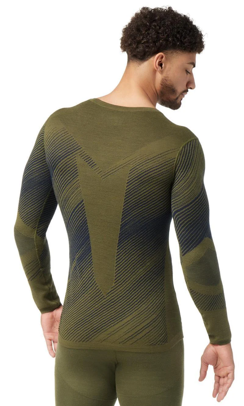 Intraknit Thermal Merino Base Layer Pattern Crew - Mens - Image 30