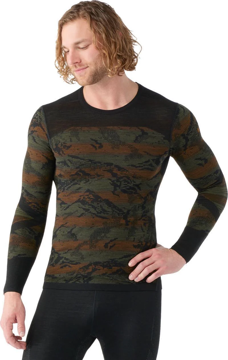 Intraknit Thermal Merino Base Layer Pattern Crew - Mens - Image 32