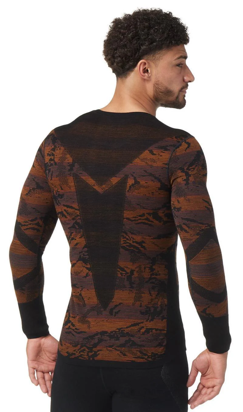 Intraknit Thermal Merino Base Layer Pattern Crew - Mens - Image 6