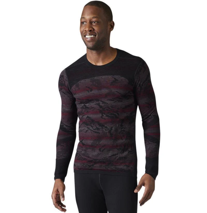 Intraknit Thermal Merino Base Layer Pattern Crew - Mens - Image 8