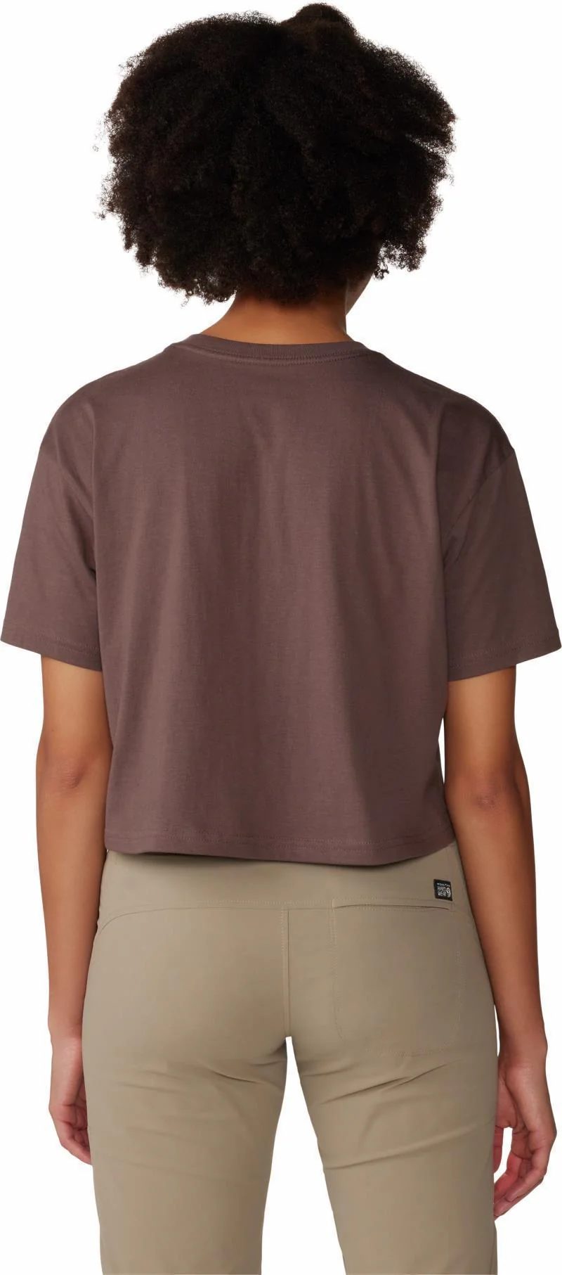 Jagged Peak Boxy Crop SS - Womens - Image 12