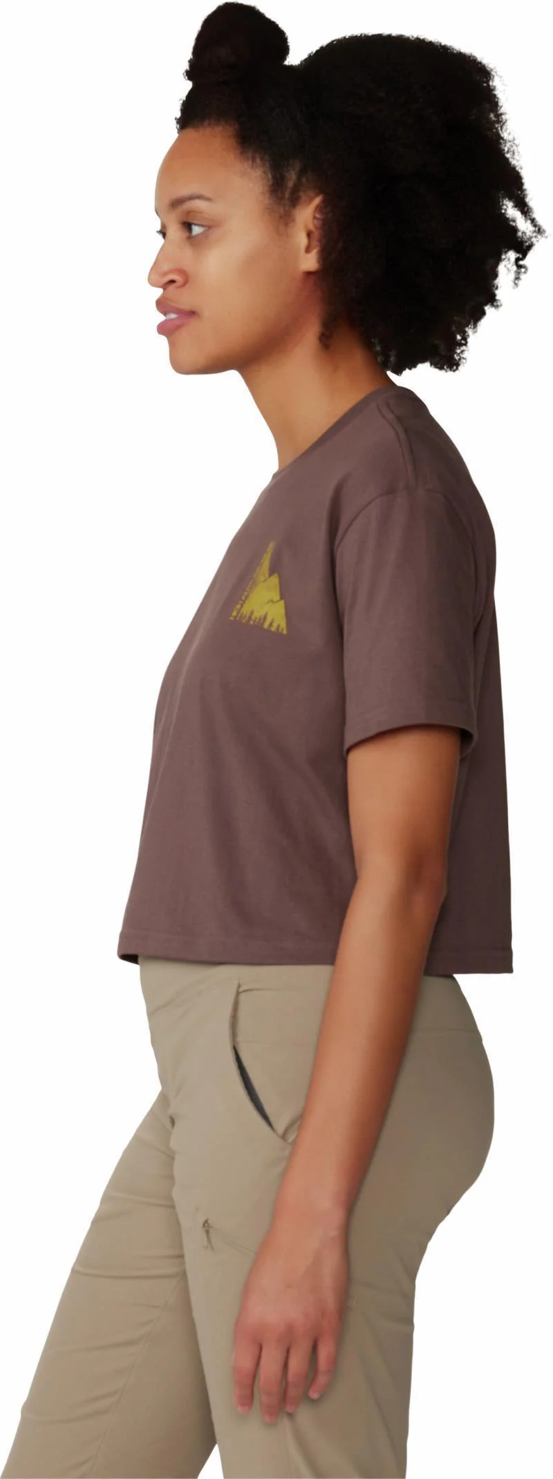 Jagged Peak Boxy Crop SS - Womens - Image 18