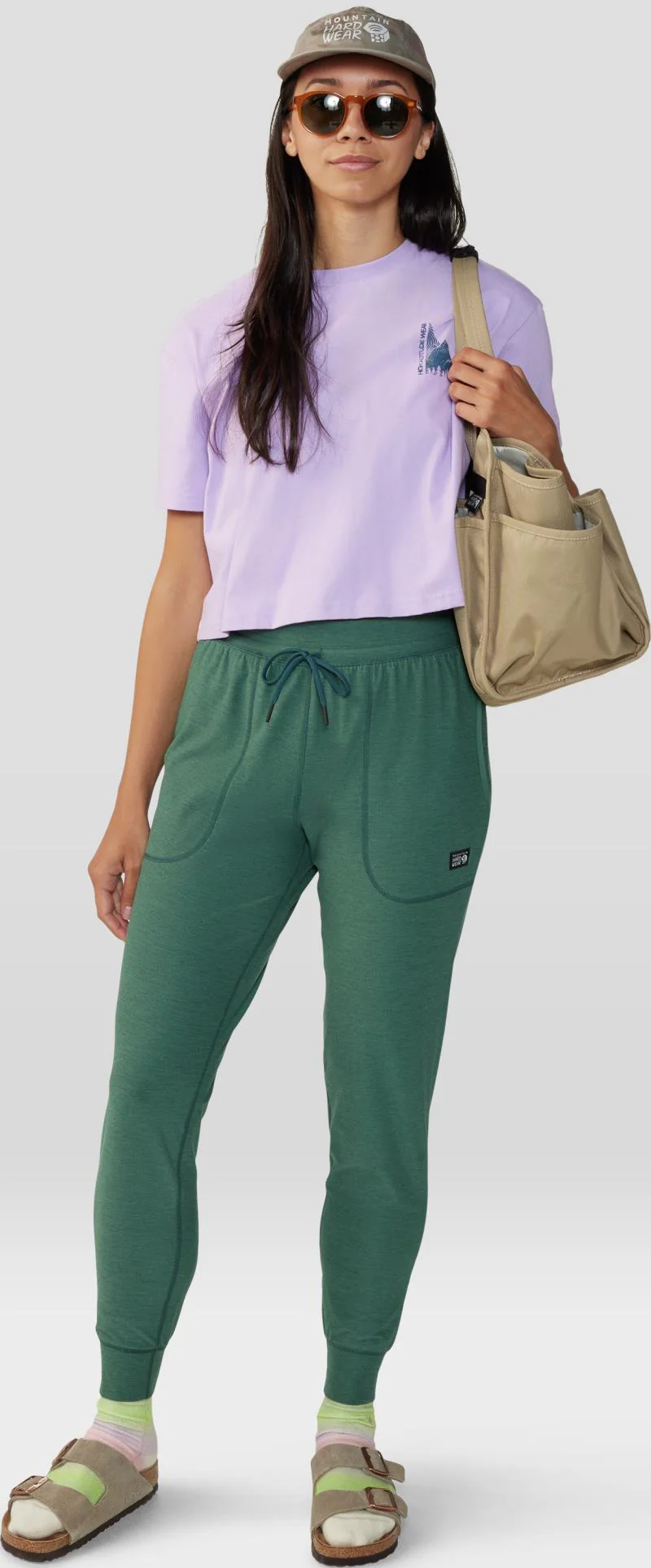 Jagged Peak Boxy Crop SS - Womens - Image 3