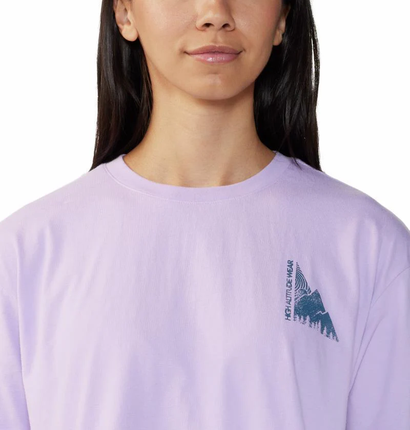 Jagged Peak Boxy Crop SS - Womens - Image 4