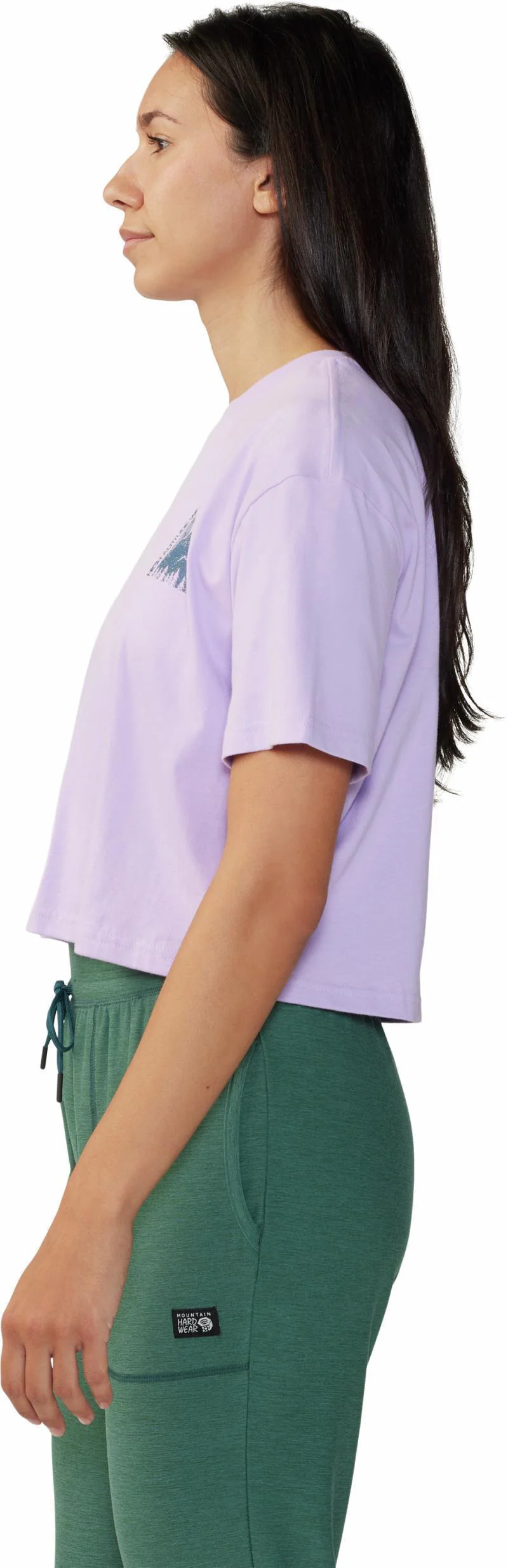 Jagged Peak Boxy Crop SS - Womens - Image 5