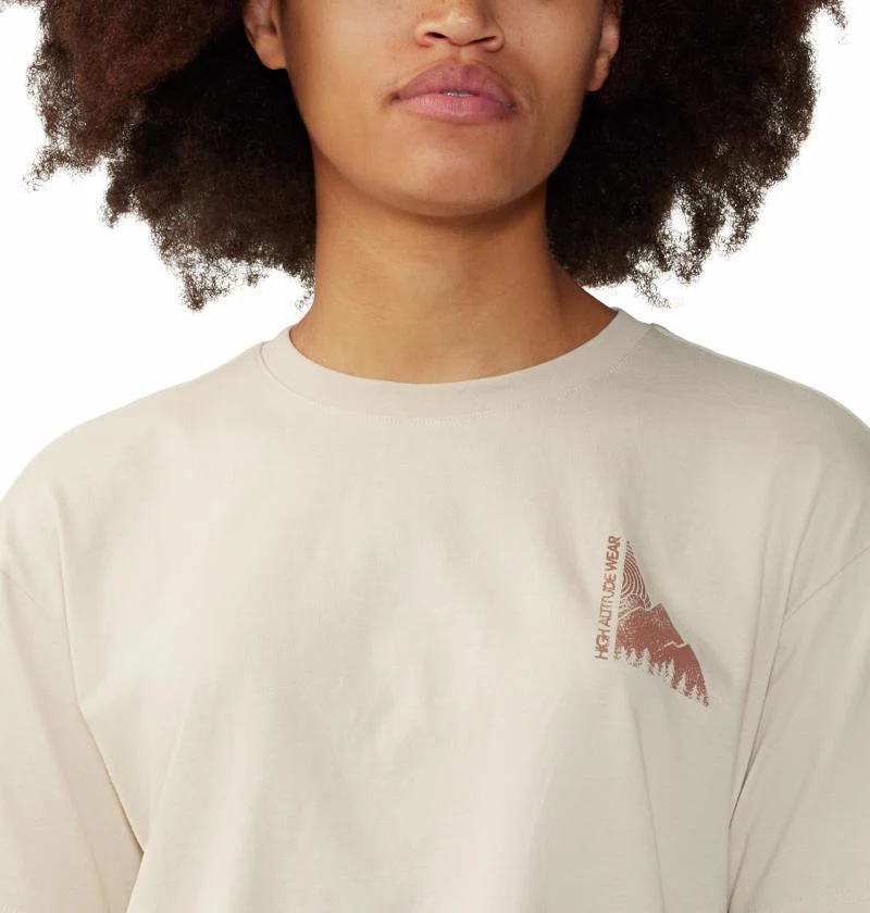 Jagged Peak Boxy Crop SS - Womens - Image 9
