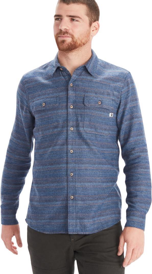 Jasper / Fairfax Heathered Midweight Flannel LS - Mens