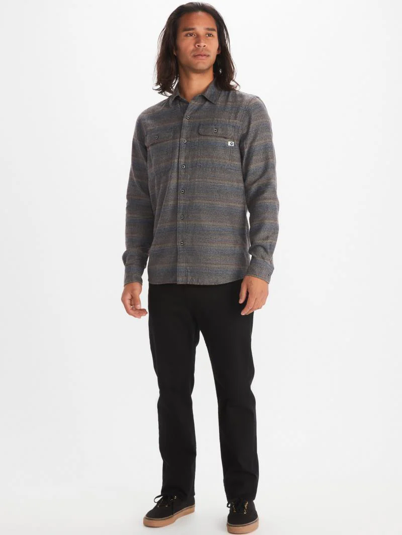 Jasper / Fairfax Heathered Midweight Flannel LS - Mens - Image 11
