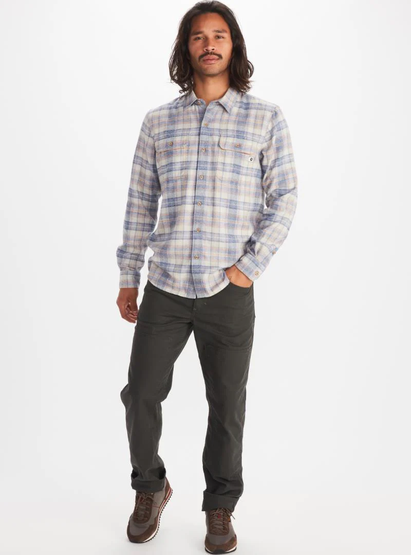 Jasper / Fairfax Heathered Midweight Flannel LS - Mens - Image 15