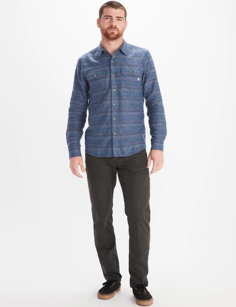 Jasper / Fairfax Heathered Midweight Flannel LS - Mens - Image 3
