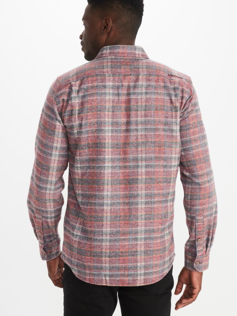 Jasper / Fairfax Heathered Midweight Flannel LS - Mens - Image 6