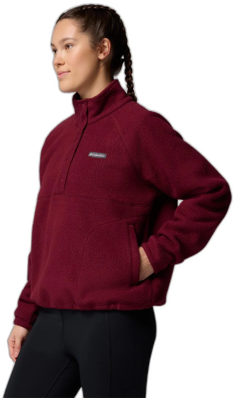 Jasper Ridge Pebbled Fleece Half Snap - Womens - Image 11