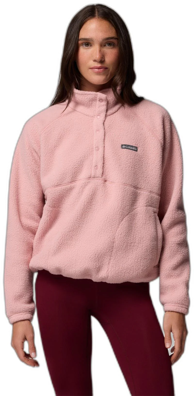 Jasper Ridge Pebbled Fleece Half Snap - Womens - Image 13