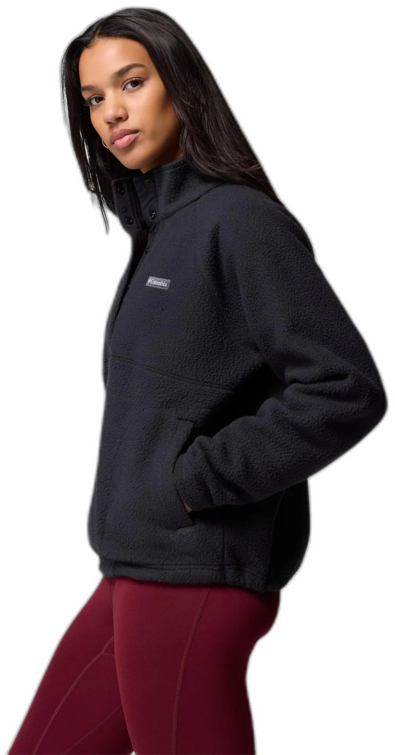 Jasper Ridge Pebbled Fleece Half Snap - Womens - Image 3