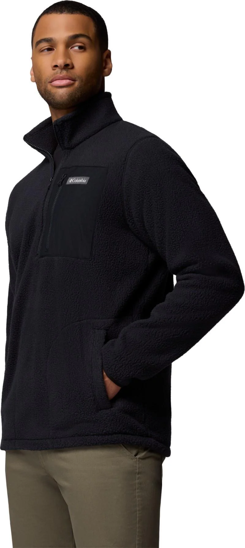 Jasper Ridge Pebbled Half-Zip Fleece - Mens - Image 2