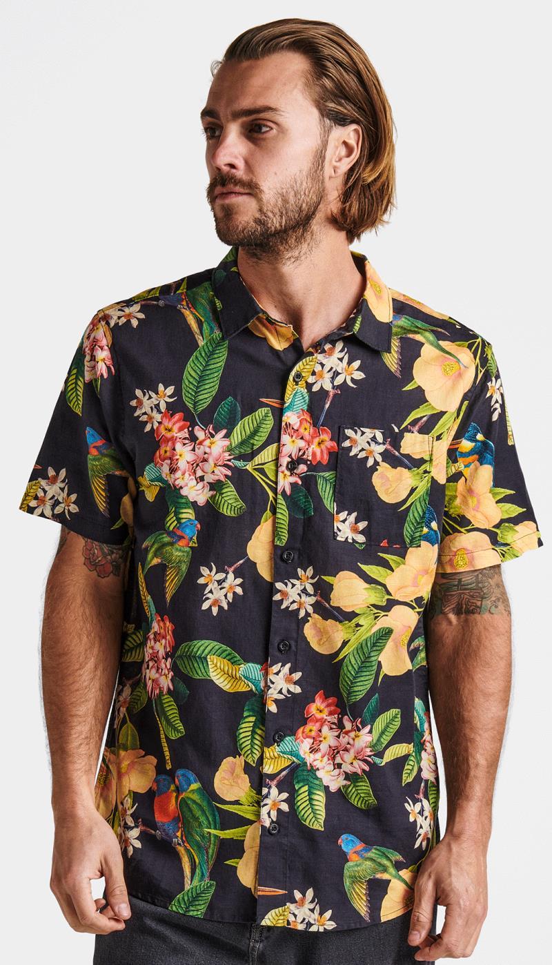 Journey Manu Floral Woven SS - Mens - Image 3