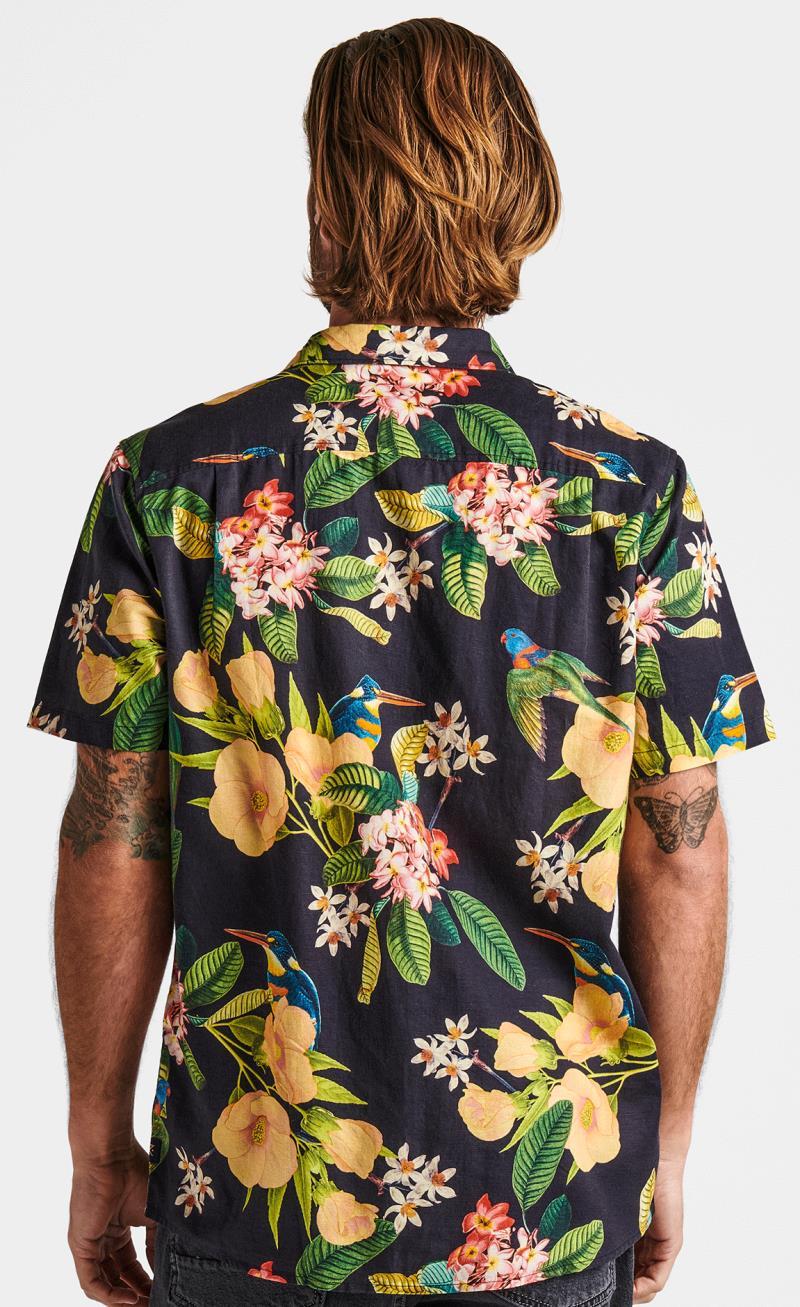 Journey Manu Floral Woven SS - Mens - Image 4