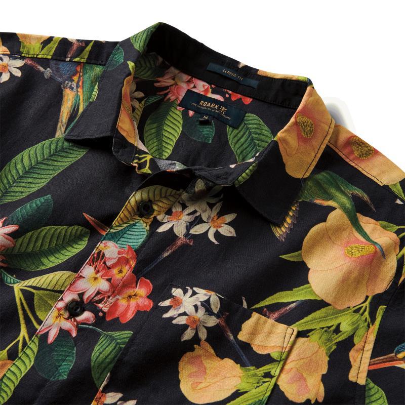 Journey Manu Floral Woven SS - Mens - Image 5