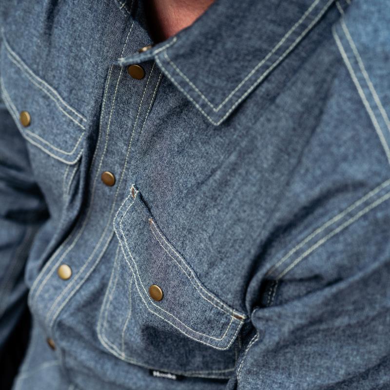 Chambray Shirt - Mens - Image 8