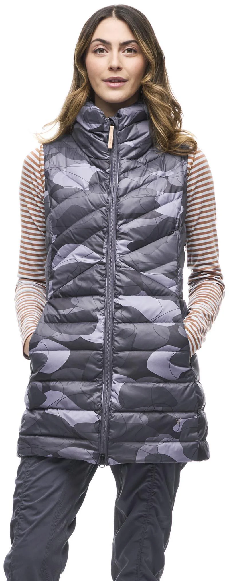 Kapa Long Vest Jacket - Womens - Image 7