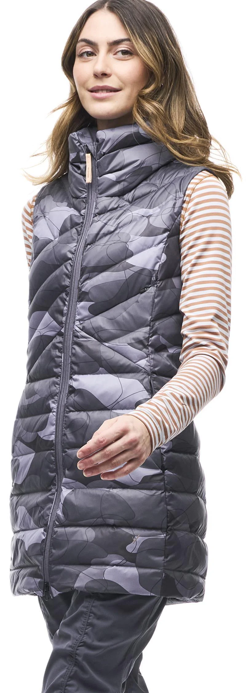 Kapa Long Vest Jacket - Womens - Image 8