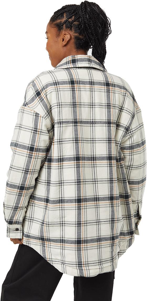 Kapok Flannel Insulated Shacket - Womens - Image 4