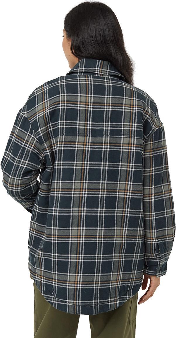 Kapok Flannel Insulated Shacket - Womens - Image 7