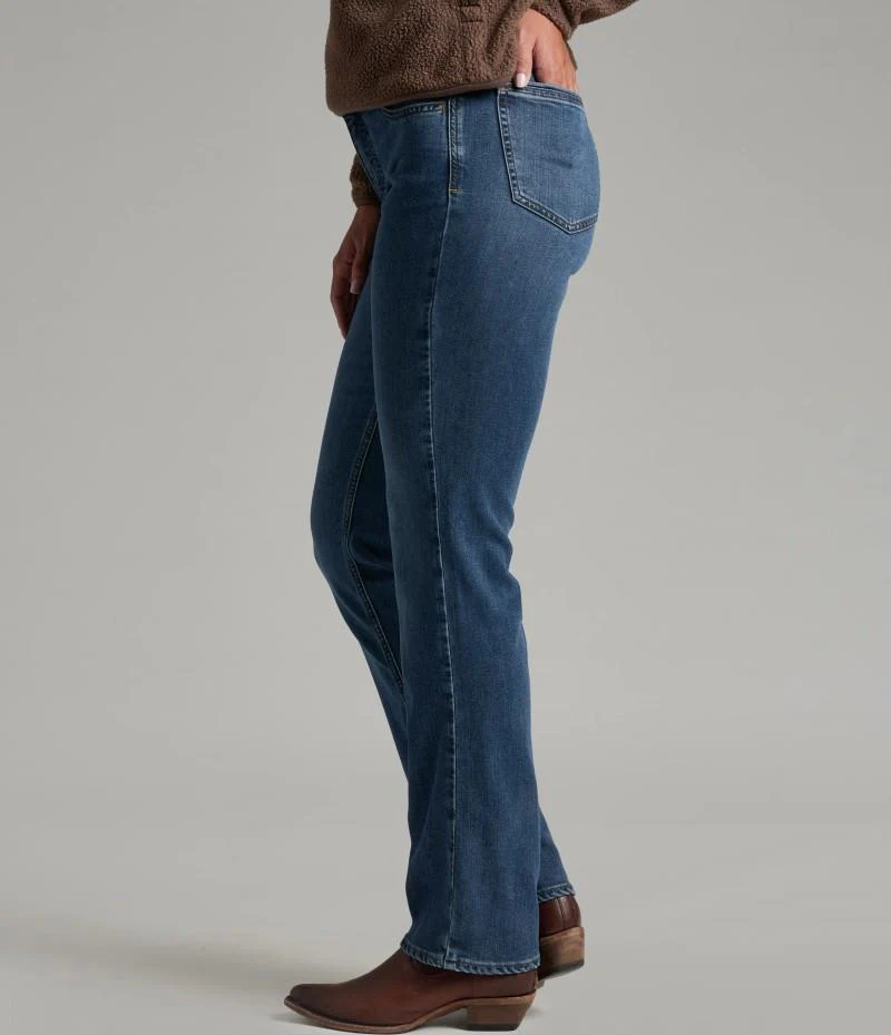 Kontour Form Straight Denim Jeans, Reg - Womens - Image 3