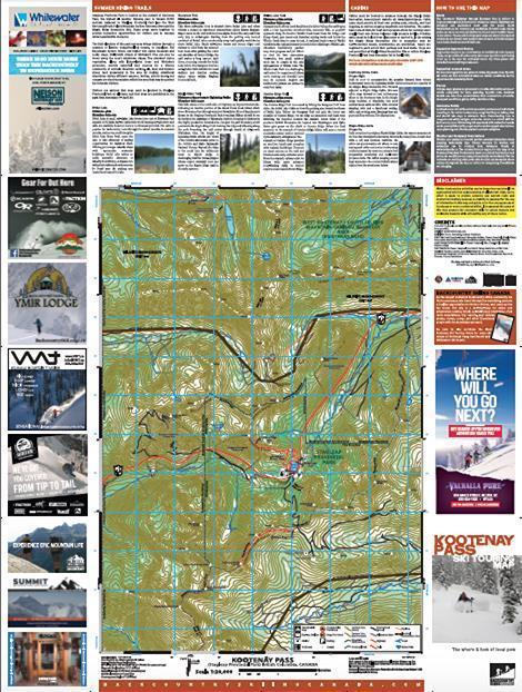 Kootenay Pass Ski Touring Map - Image 3