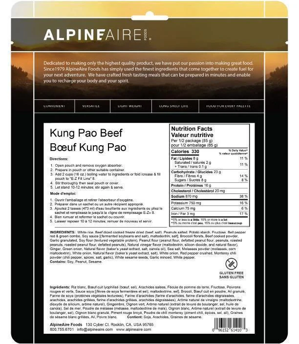 Kung Pao Beef - Gluten Free (Prior Season) - Image 2