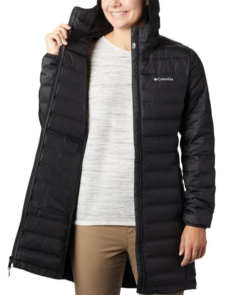 Lake 22 Down Long Hooded Jacket - Womens - Image 3