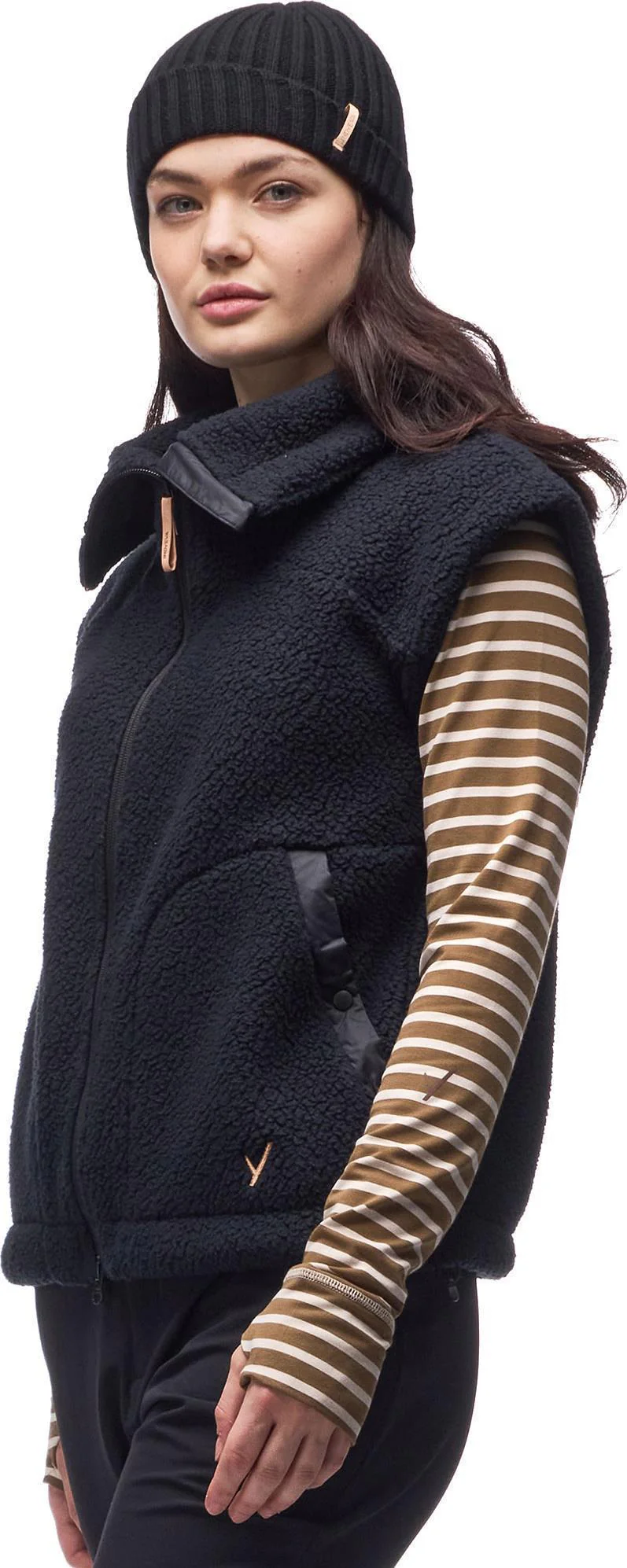 Lampaat Sherpa Vest - Womens - Image 2