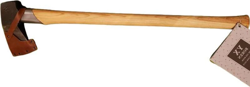 Large Splitting Axe with Collar Guard, Long Handle - 80cm / 31.5" - Image 2