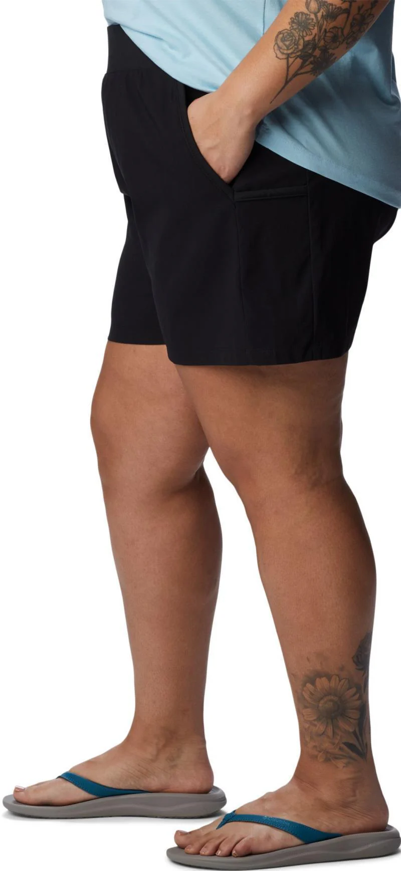 Leslie Falls Shorts, 5" Inseam - Plus - Womens - Image 3
