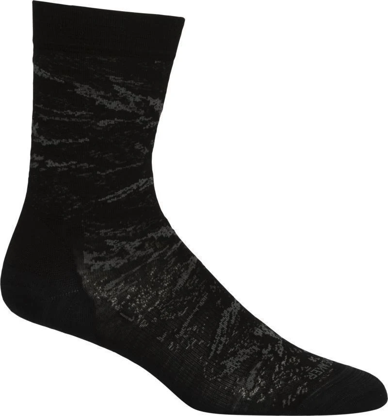 LifeStyle Crew Socks - Fine Gauge - IB Glacier - Womens - Image 2
