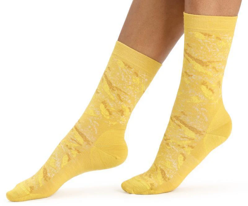 LifeStyle Crew Socks - Fine Gauge - IB Glacier - Womens - Image 4