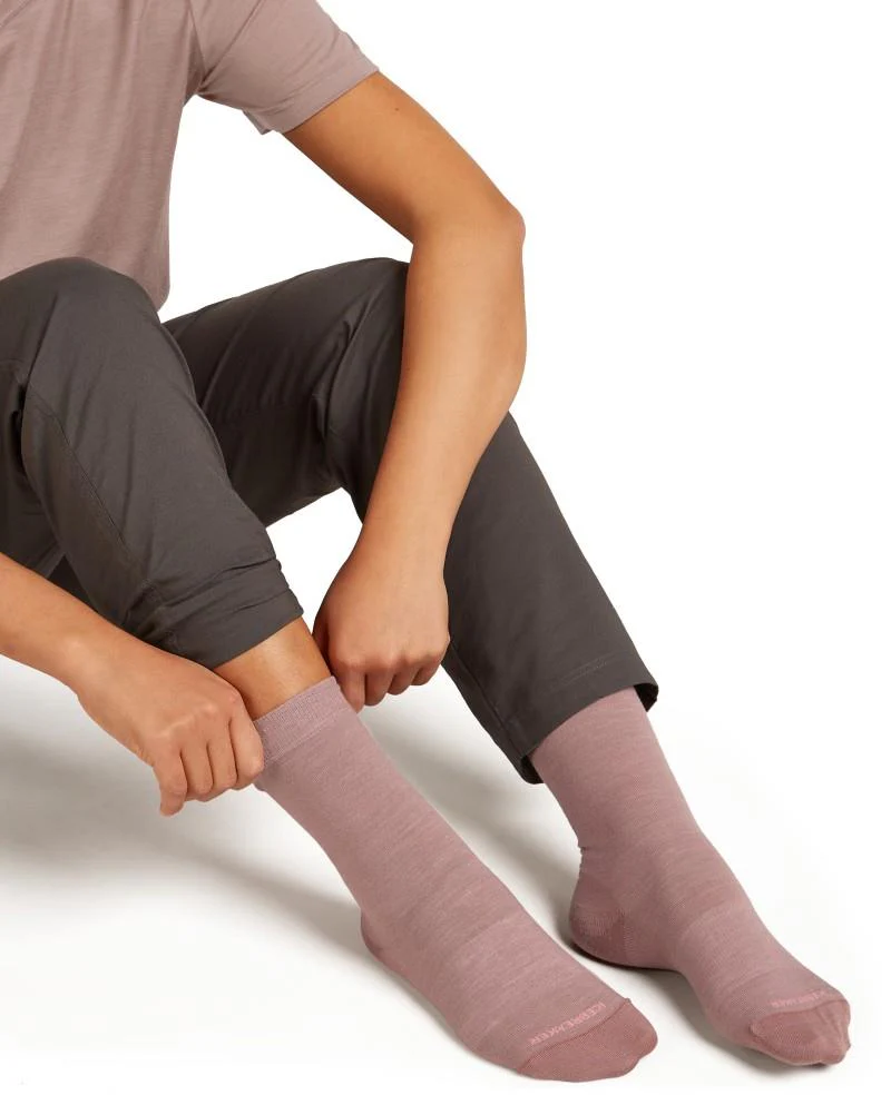 Merino LifeStyle Crew Socks - Fine Gauge - Womens - Image 16