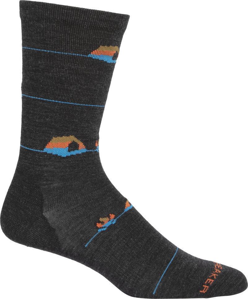 LifeStyle Crew Socks - Ultralight - Backcountry Camp - Mens - Image 2
