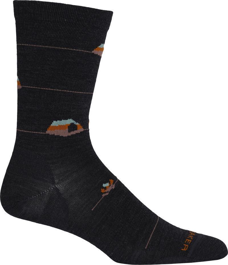 LifeStyle Crew Socks - Ultralight - Backcountry Camp - Mens - Image 5