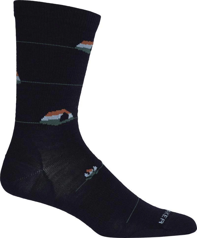 LifeStyle Crew Socks - Ultralight - Backcountry Camp - Mens - Image 6