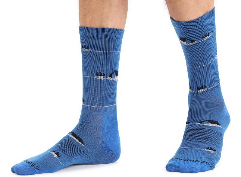 LifeStyle Crew Socks - Ultralight - Backcountry Camp - Mens - Image 8