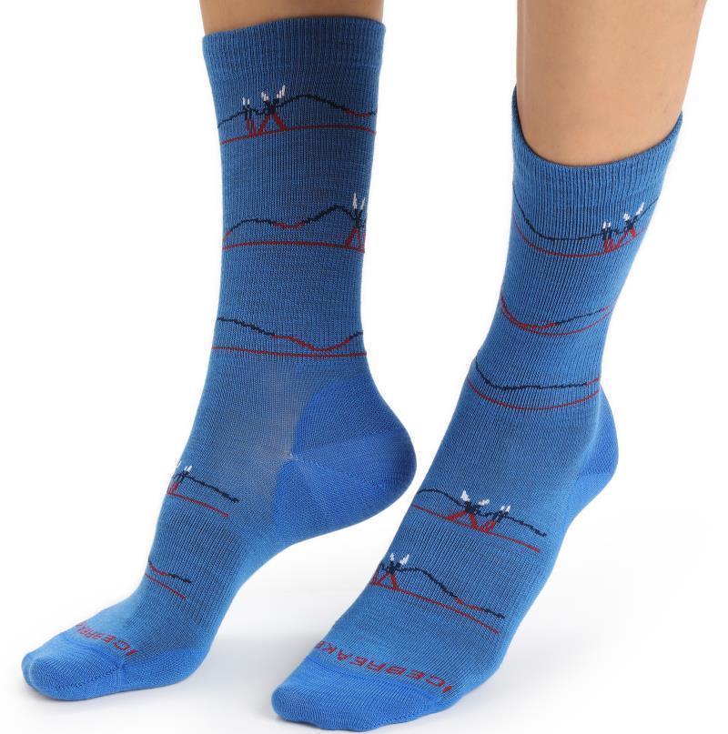 LifeStyle Crew Socks - Ultralight - Backcountry Ski - Womens - Image 10