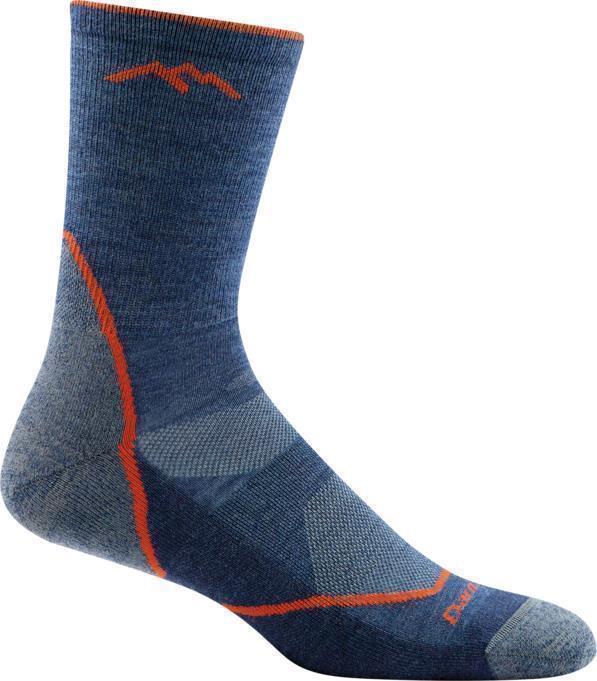 Light Hiker Micro Crew Lightweight w/ Cushion Socks - Mens - Image 3
